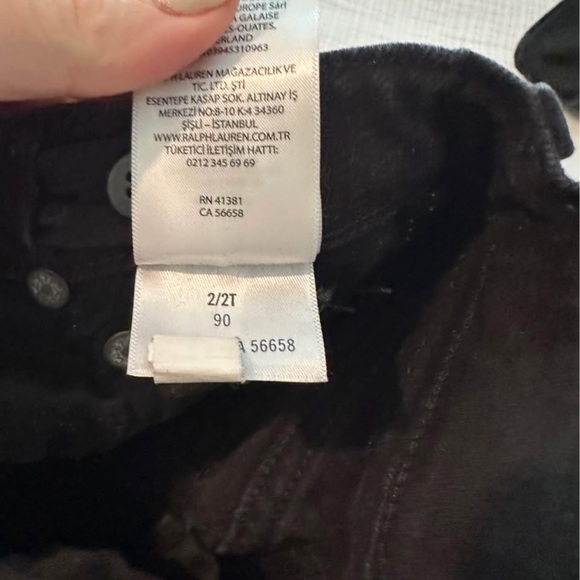 Kids Black Denim Jeans - Picture 3 of 5